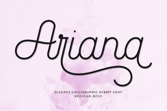 Ariana Script: A Vintage Styled Font for Creative Branding