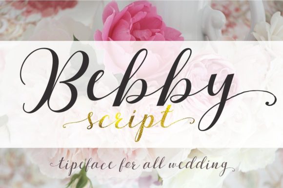 Bebby Script Font: A Beautiful Choice for Craft and Design Projects