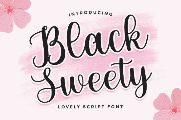 Black Sweety Script: A Versatile Typeface for Creative Campaigns