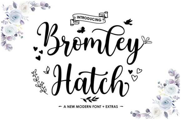 Bromley Hatch Script Font Review for Brand Design Projects