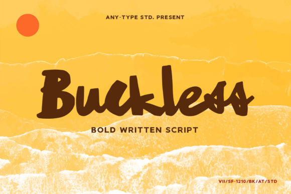 Buckless Script Font Review for Creative Makers and Product Designers