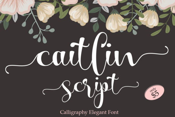 Caitlin Script: A Delicate Handwritten Font for Elegant Branding