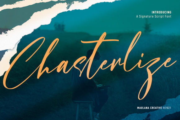 Chasterlize Script: A Versatile Handwritten Font for Creative Makers
