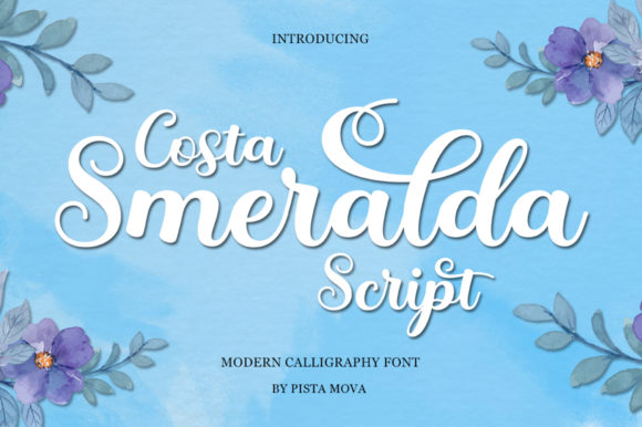 Costa Smeralda Script Font for Web Design Projects