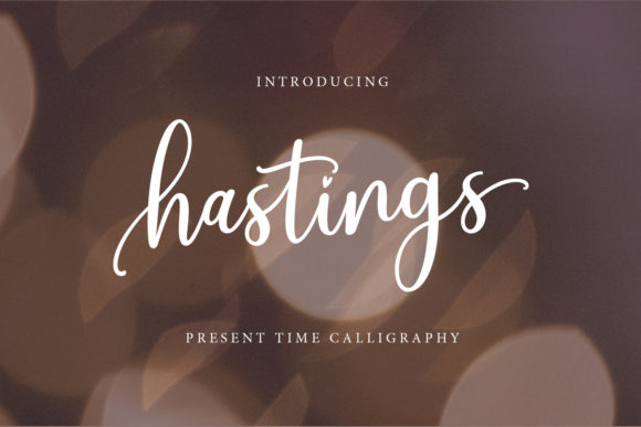 Hastings Script: A Premium Handwritten Font for Creative Branding