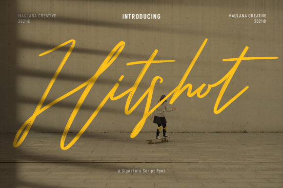 Hitshot Script: A Premium Typeface for Elegant Editorial Design