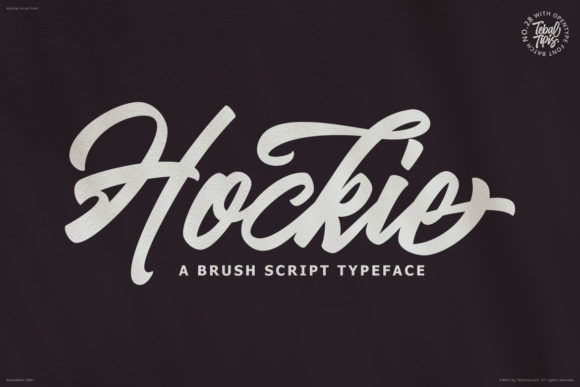 Hockie Script Font for Retro-Style Web Typography