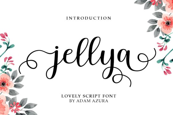 Jellya Script Font for Elegant Brand Campaigns