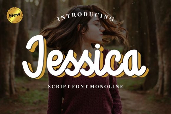 Jessica Script: A Playful Typeface That Elevates Creative Campaigns