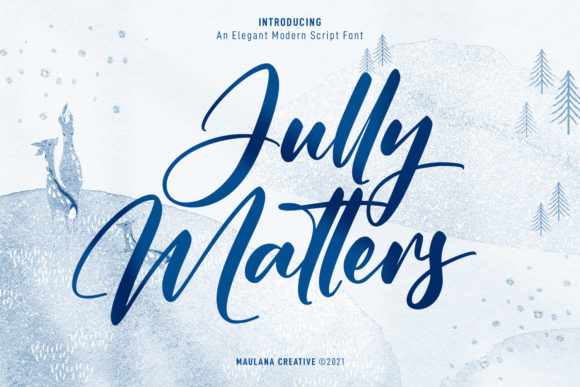 Jully Matters Script Font for Professional and Creative Branding