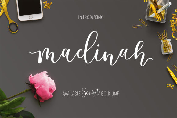 Madinah Script: A Premium Handwritten Typeface for Web Design