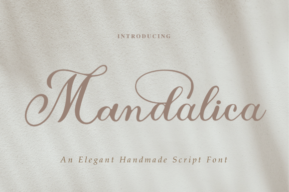 Mandalica Script: A Luxurious Typeface for Business Branding