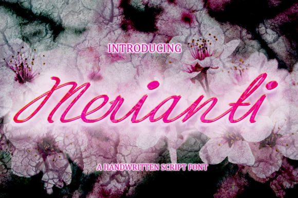 Merianti Script Font Review for Brand Designers