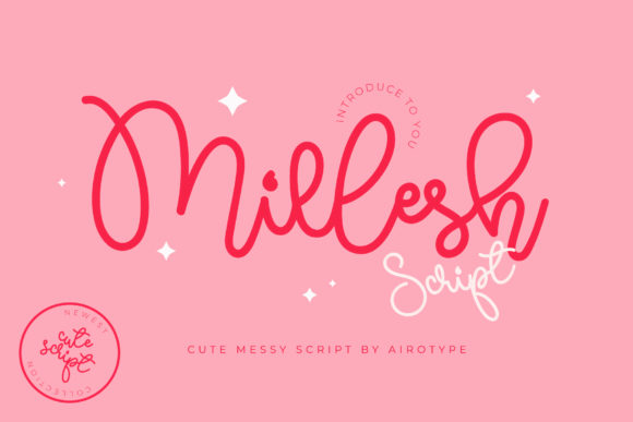 Millesh Script Font: Quirky, Sweet Typography for Memorable Branding