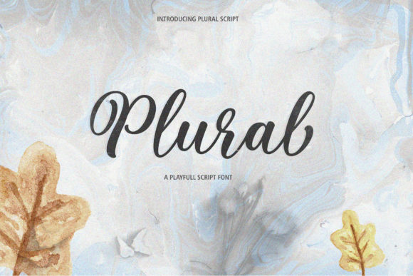 Plural Script: A Versatile Handwritten Font for Creative Projects