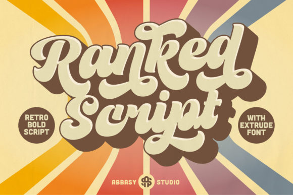 Ranked Script Font Adds Retro Flair to Campaigns