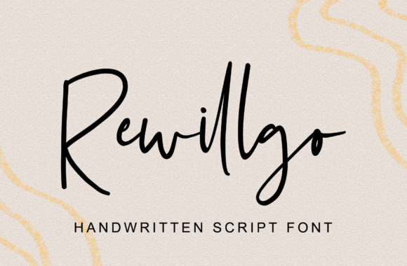Revamp Your Campaigns with Rewillgo Script Font