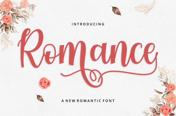 Romance Script: A Charming Handwritten Font for Crafters
