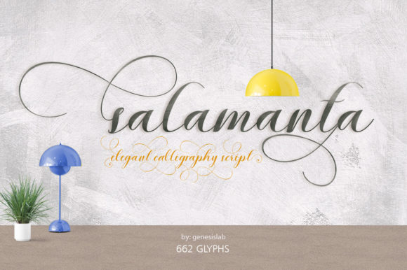 Salamanta Script: A Modern Typeface for Digital Branding and Web Design