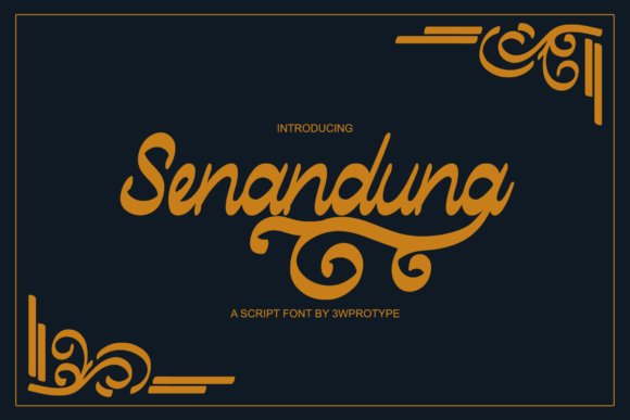 Senandung Script: A Handwritten Font for Creative Makers