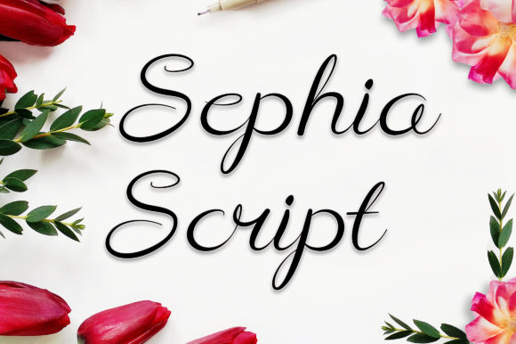 Sephia Script Font: A Modern Elegance for Digital Design
