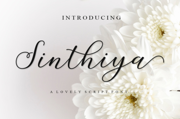 Sinthiya Script: A Dynamic Typeface for Modern Marketing