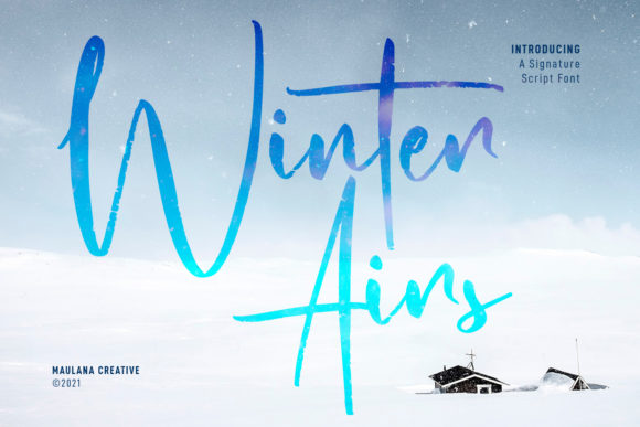 Winter Airs Script Font: A Versatile Typeface for Digital Branding