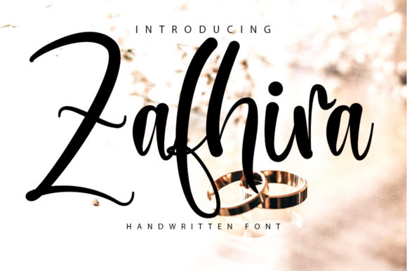 Zafhira Script: A Handwritten Font That Elevates Branding Projects